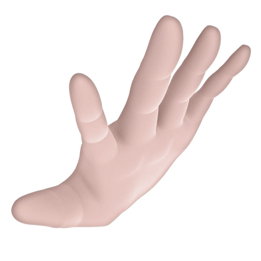 human hand clayoo2 sample
